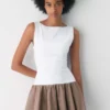 Segment Poplin-kjole