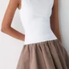 Segment Poplin-kjole