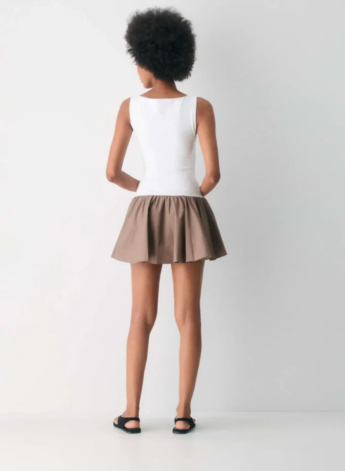 Segment Poplin-kjole