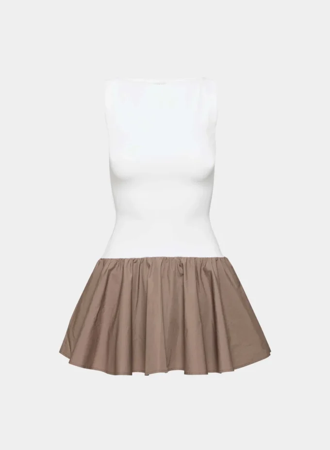 Segment Poplin-kjole