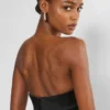 Shimmer Satin Tube Dress Shimmer Satin Tube Dress
