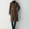 Silva suede trenchcoat