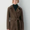 Silva suede trenchcoat