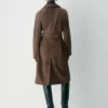 Silva suede trenchcoat