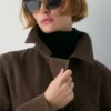 Silva suede trenchcoat