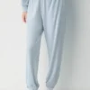 Skylar velour joggebukse