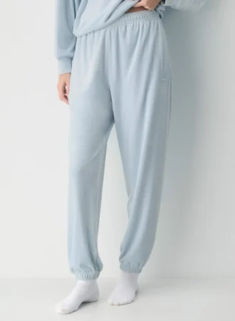 Skylar velour joggebukse