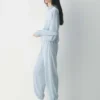Skylar velour joggebukse