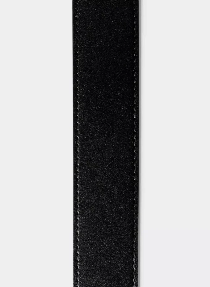 Slide Solid Brass Leather Belt