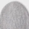 Slouchy beanie i ribbet kashmir Slouchy beanie i ribbet kashmir