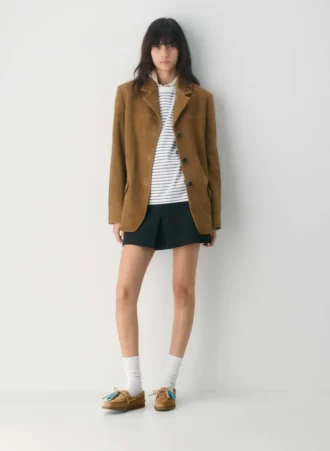 Sperry x Aritzia AO båtsko – nubucklær