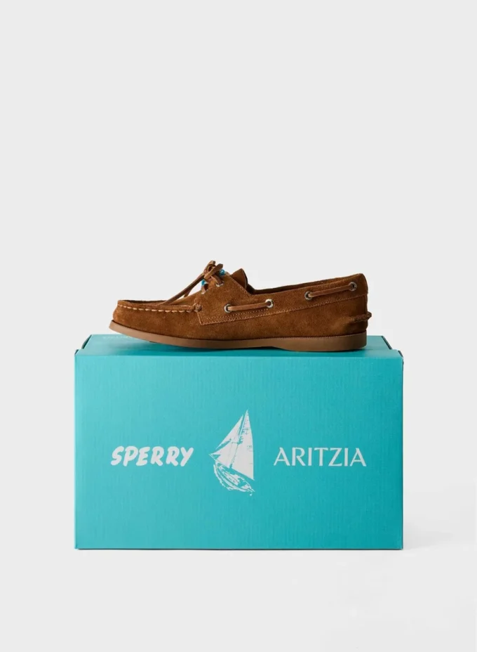 Sperry x Aritzia AO båtsko – semsket skinn Sperry x Aritzia AO båtsko – semsket skinn
