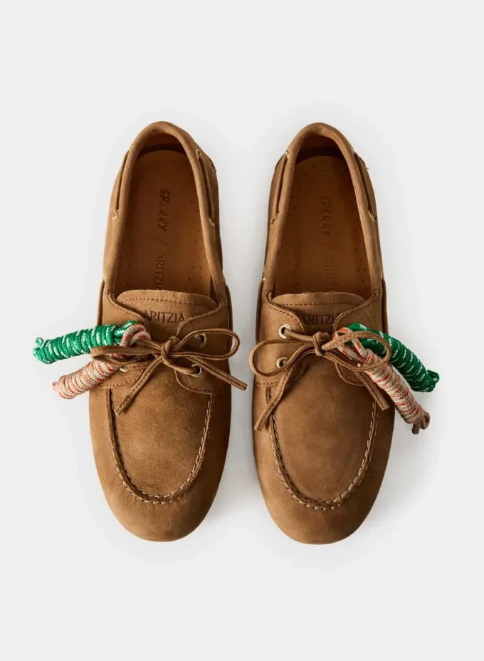 Sperry x Aritzia Slim båtsko – nubucklær Sperry x Aritzia Slim båtsko – nubucklær
