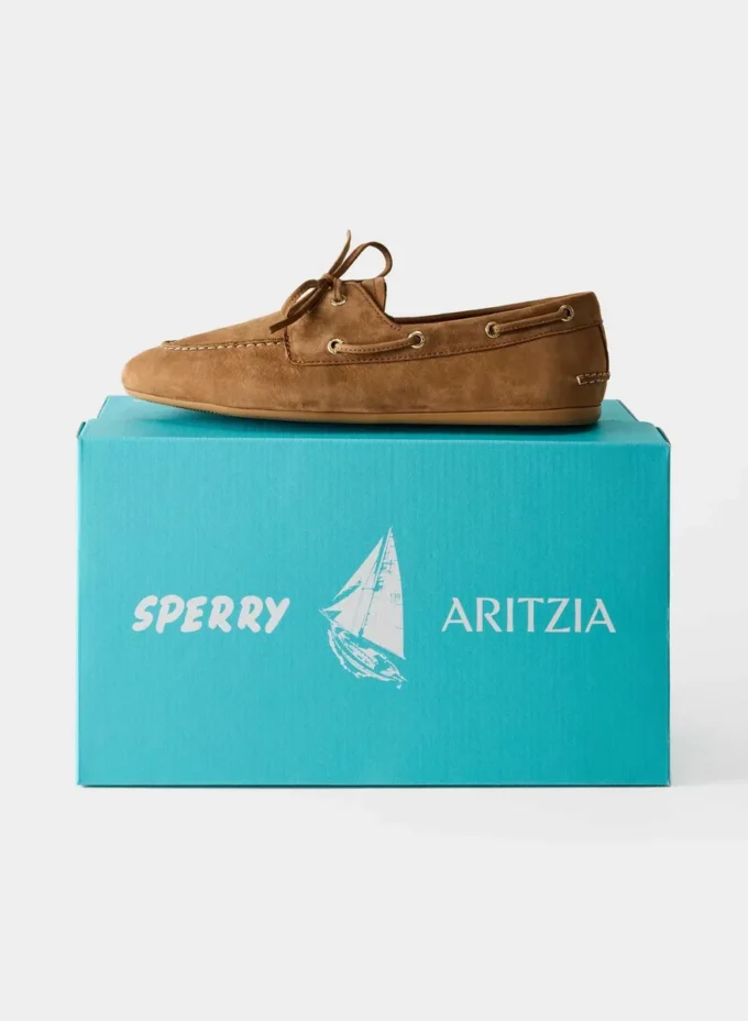 Sperry x Aritzia Slim båtsko – nubucklær Sperry x Aritzia Slim båtsko – nubucklær