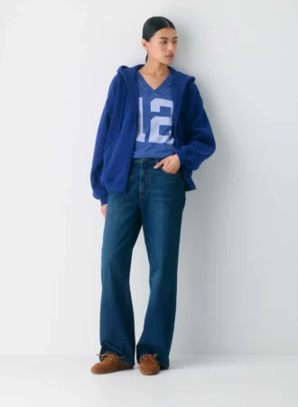 Sperry x Aritzia Slim båtsko – semsket skinn