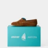 Sperry x Aritzia Slim båtsko – semsket skinn Sperry x Aritzia Slim båtsko – semsket skinn
