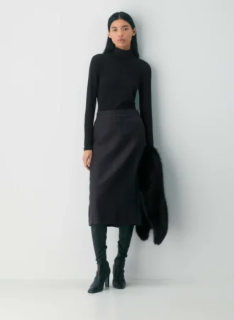 Stiletto ullskjørt