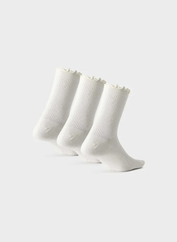 Sugarplum Crew Sock 3-pakning