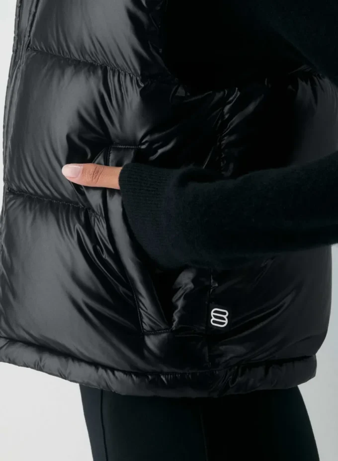Super Puff™ Shorty Vest – Hi-Gloss Super Puff™ Shorty Vest – Hi-Gloss