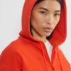 Terry Sweatfleece Boyfriend Boxy Zip Hoodie Terry Sweatfleece Boyfriend Boxy Zip Hoodie