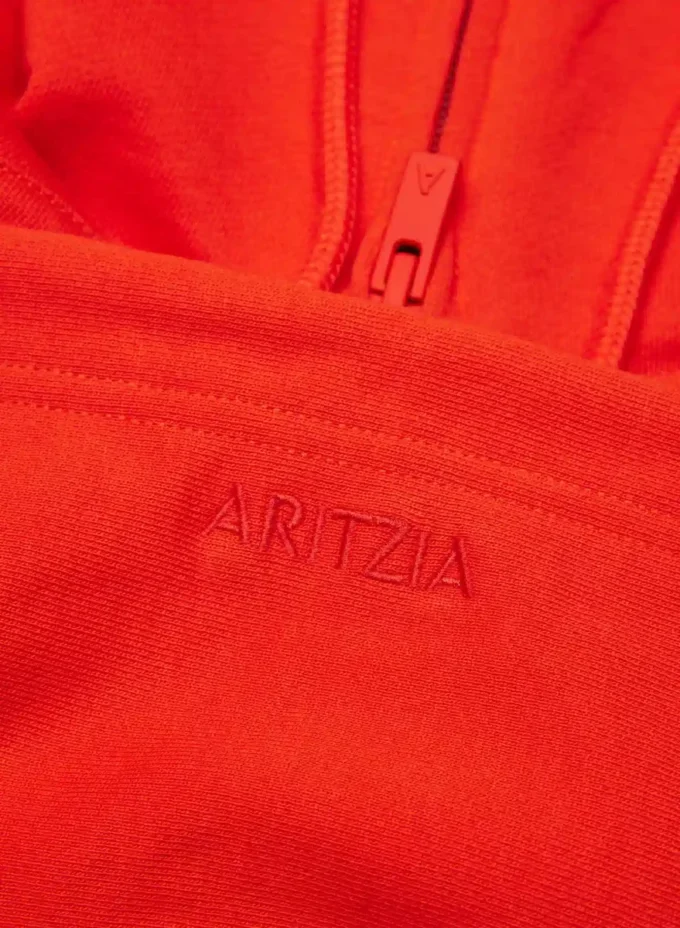 Terry Sweatfleece Boyfriend Boxy Zip Hoodie Terry Sweatfleece Boyfriend Boxy Zip Hoodie