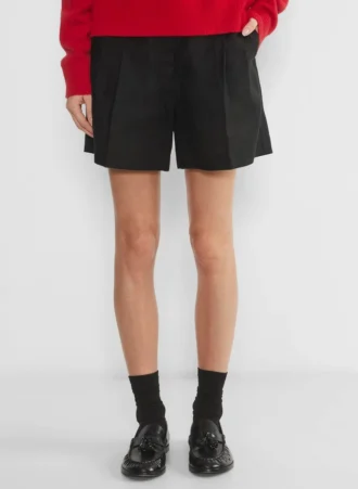 the effortless short linen mid thigh 2 330x451 - The Effortless Short&trade; Linen Mid-thigh