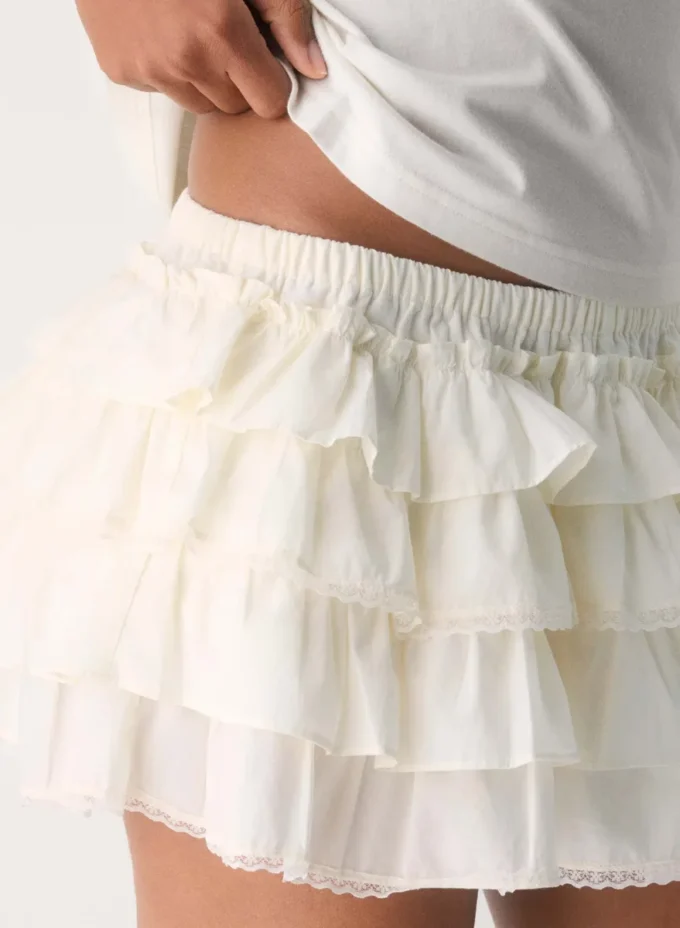 Theo Poplin Skort