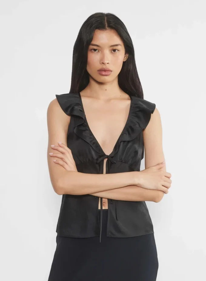 Tonka satengbluse