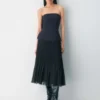 Twirl plissert skjørt