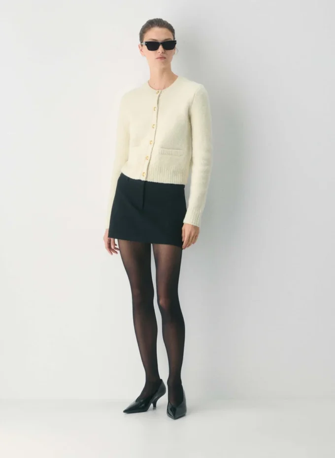 Vernon merinoullcardigan