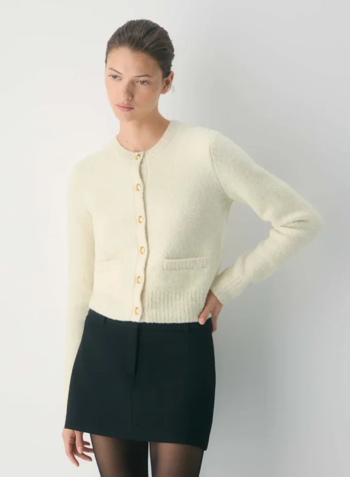 Vernon merinoullcardigan