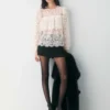 Vignette-bluse