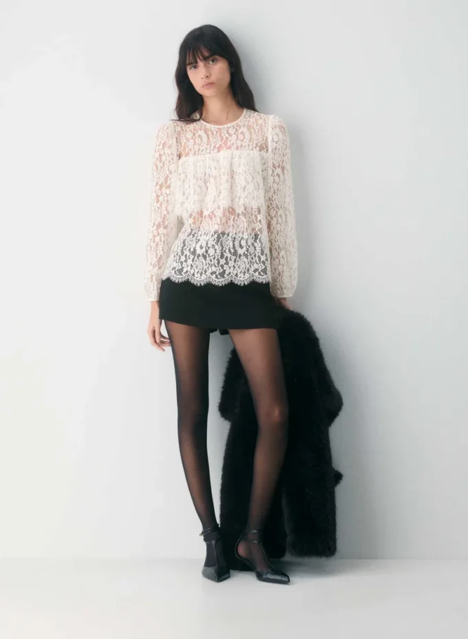 Vignette-bluse