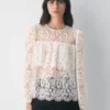 Vignette-bluse
