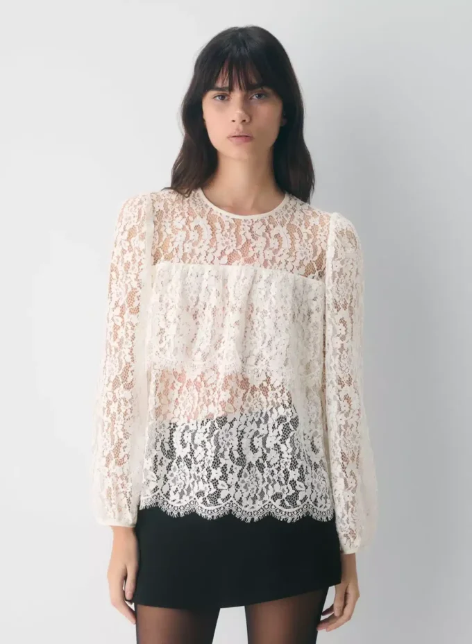 Vignette-bluse