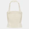 Whisper Linen Halter Top