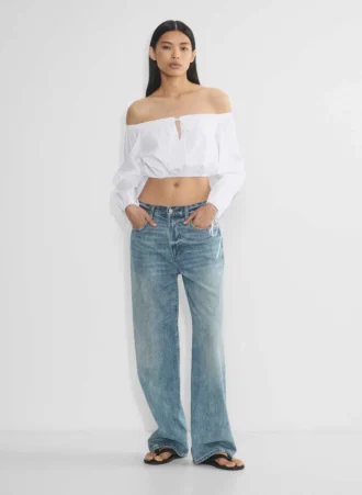 Wordsworth Poplin-bluse