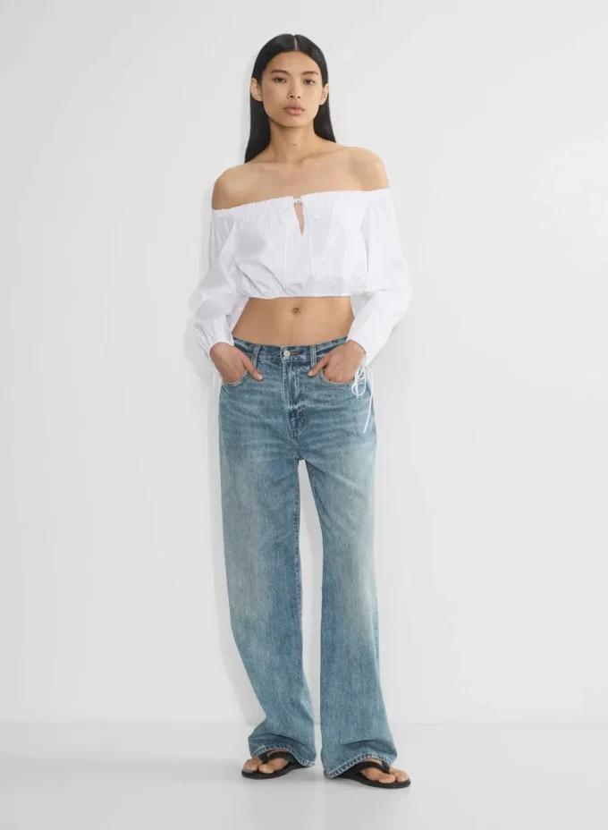 Wordsworth Poplin-bluse
