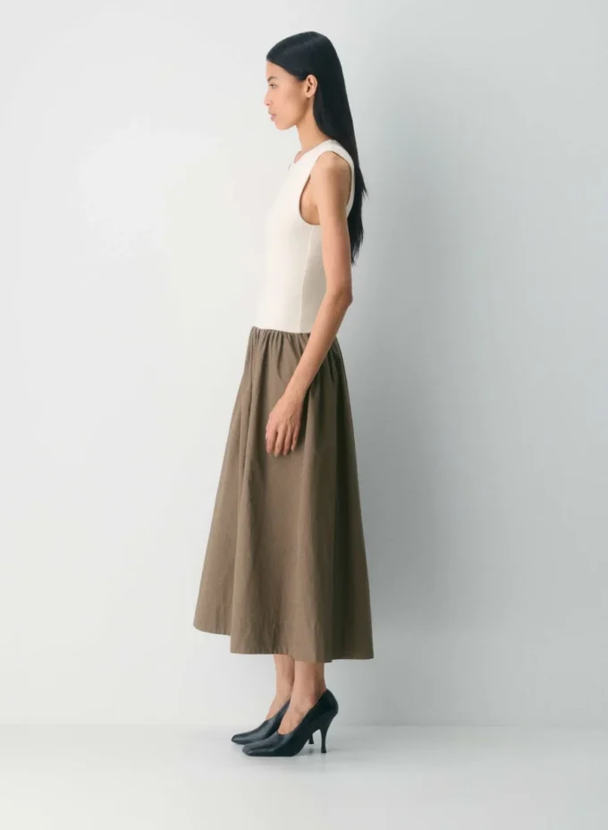 Worldly Poplin-kjole