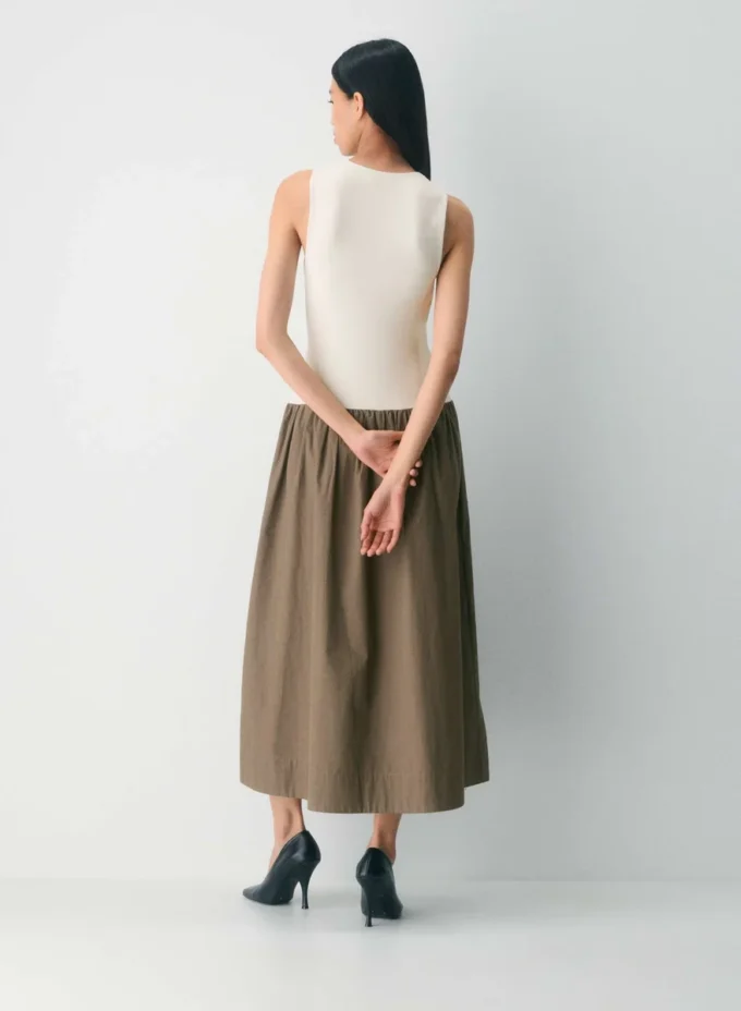 Worldly Poplin-kjole